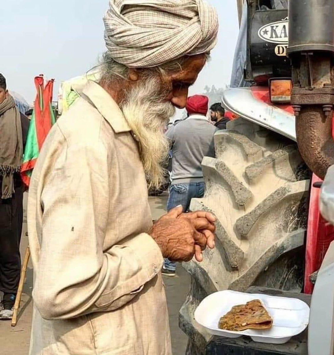 Respect #BoycottAmbaniAdani #FarmerAreLifeLine #farmerportest