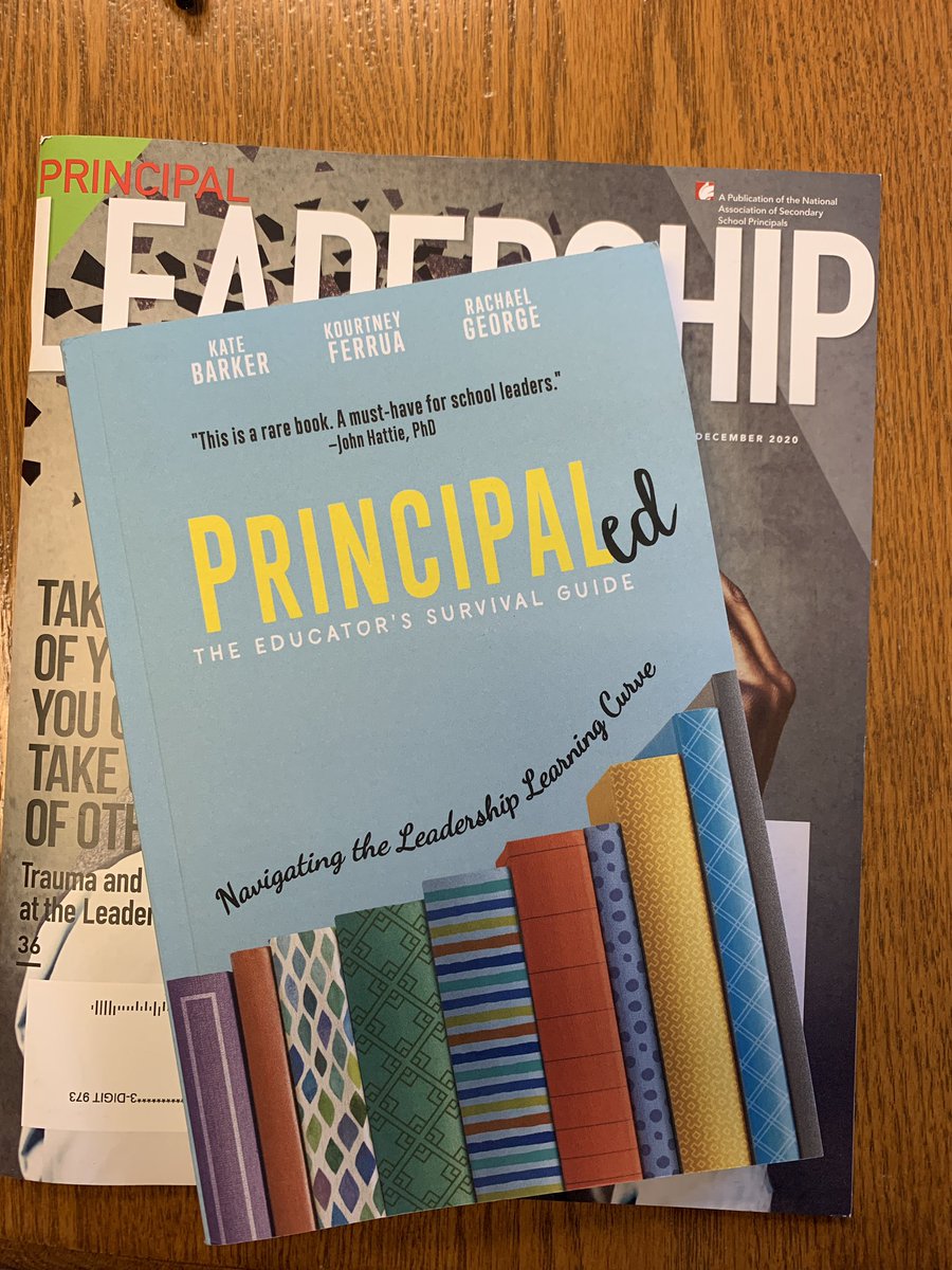 Guess what made it to the top of the reading list? Proud of my friends @DrRachaelGeorge @kourtneyferrua & @Kate_S_Barker for their work! Looking forward to this👍@COSALeaders #PrincipalEDleaders