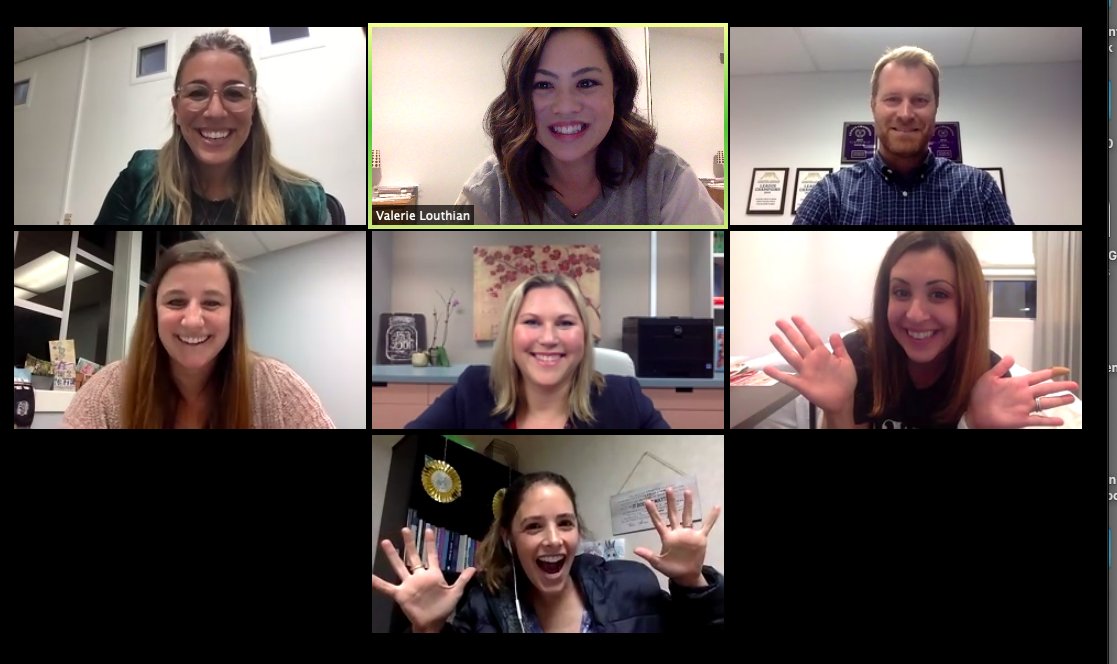 Got to spend some time with these incredible leaders tonight, reflecting on our admin journeys thanks to <a href="/LVCenterEdX/">LVUSD Center for Educational Excellence</a> and <a href="/RyanLVUSD/">Ryan Gleason</a>. Such a bucket-filler!