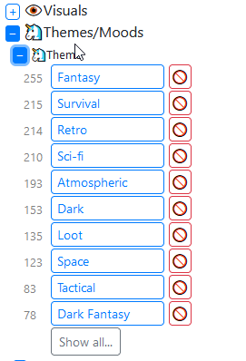 It's a little window into one slice of Steam, linked straight off the front page.There's a little bucket of what they call "facets" too to subdivide what you see further.Maybe they'll expand these in the future to how we do 'em on Game Data Crunch? https://www.gamedatacrunch.com/steam/list/all/reviews_total/?filter=t42804&field=title,release_date,price,ea_status,review,reviews_total