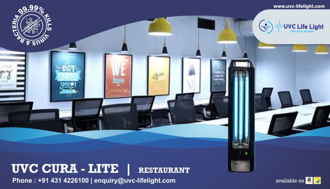 UVC CURA Lite is an intelligent addition for your #restaurants #outlets and #shops ensuring routine sterilization. Further, it is handy and compact to fit in on your table.

Order now: uvc-lifelight.com/products/cural…

#uvclifelight #uvcdisinfectant #germfree #uvcrestaurants #uvclamp