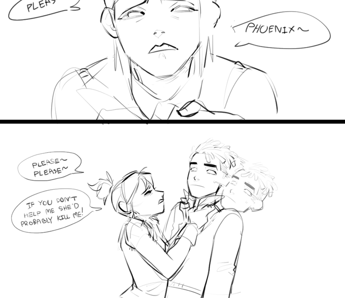 ? heehee a sneak peak of what i've been doing
haven't draw a comic for so long :3 