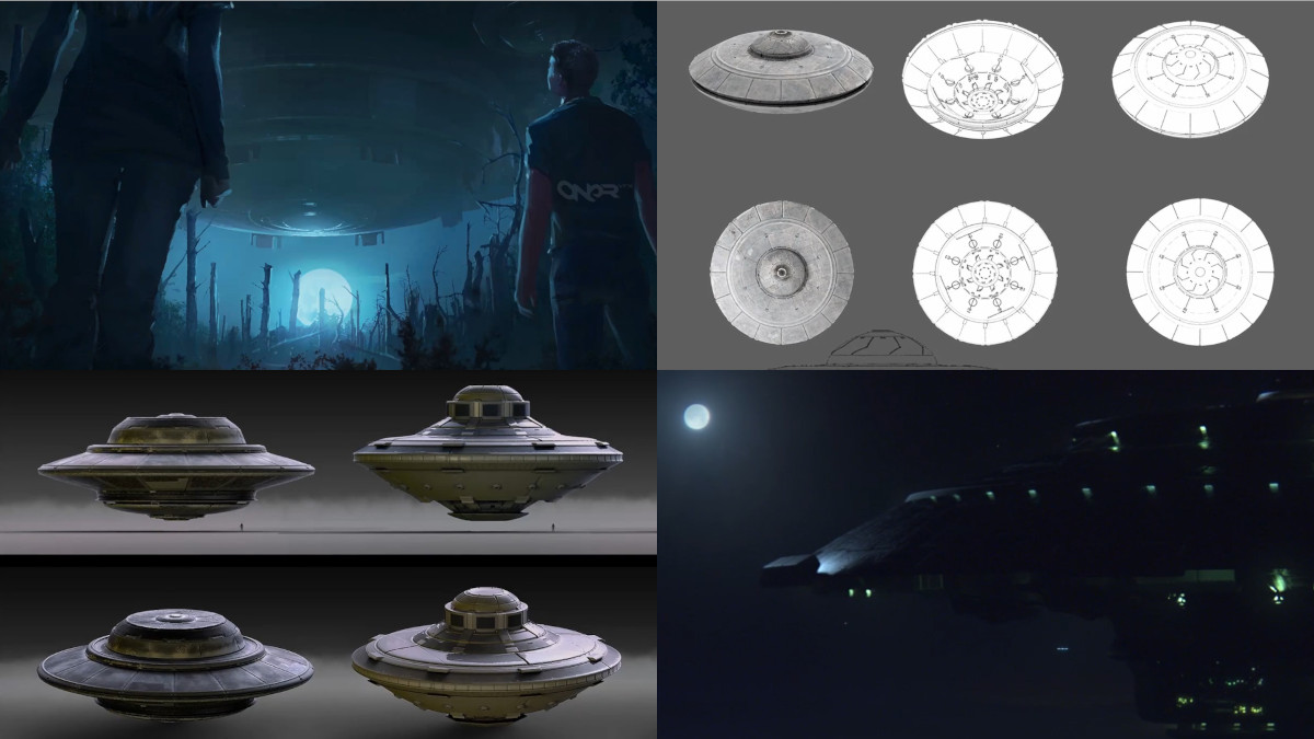 theCGchannel's tweet photo. Watch a neat narrated #VFXbreakdown of @onervfx's effects for cult indie sci-fi movie The Vast of Night, including the creation of this digital UFO

https://t.co/BUmiE29DOz

#storyboard #conceptart #lookdev #VFX https://t.co/hpDhhBlkdm