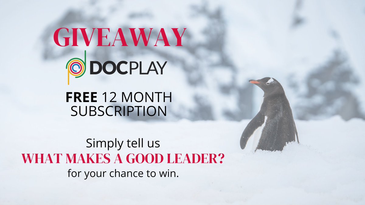 THE LEADERSHIP is now available to watch online in AUS and NZ!🙌

And we are giving you the chance to win a FREE 12 month subscription for the online streaming platform <a href="/DocplayNow/">DocPlay</a>

Tell us what 3 qualities you think make a good leader in the comments below for the chance to win!