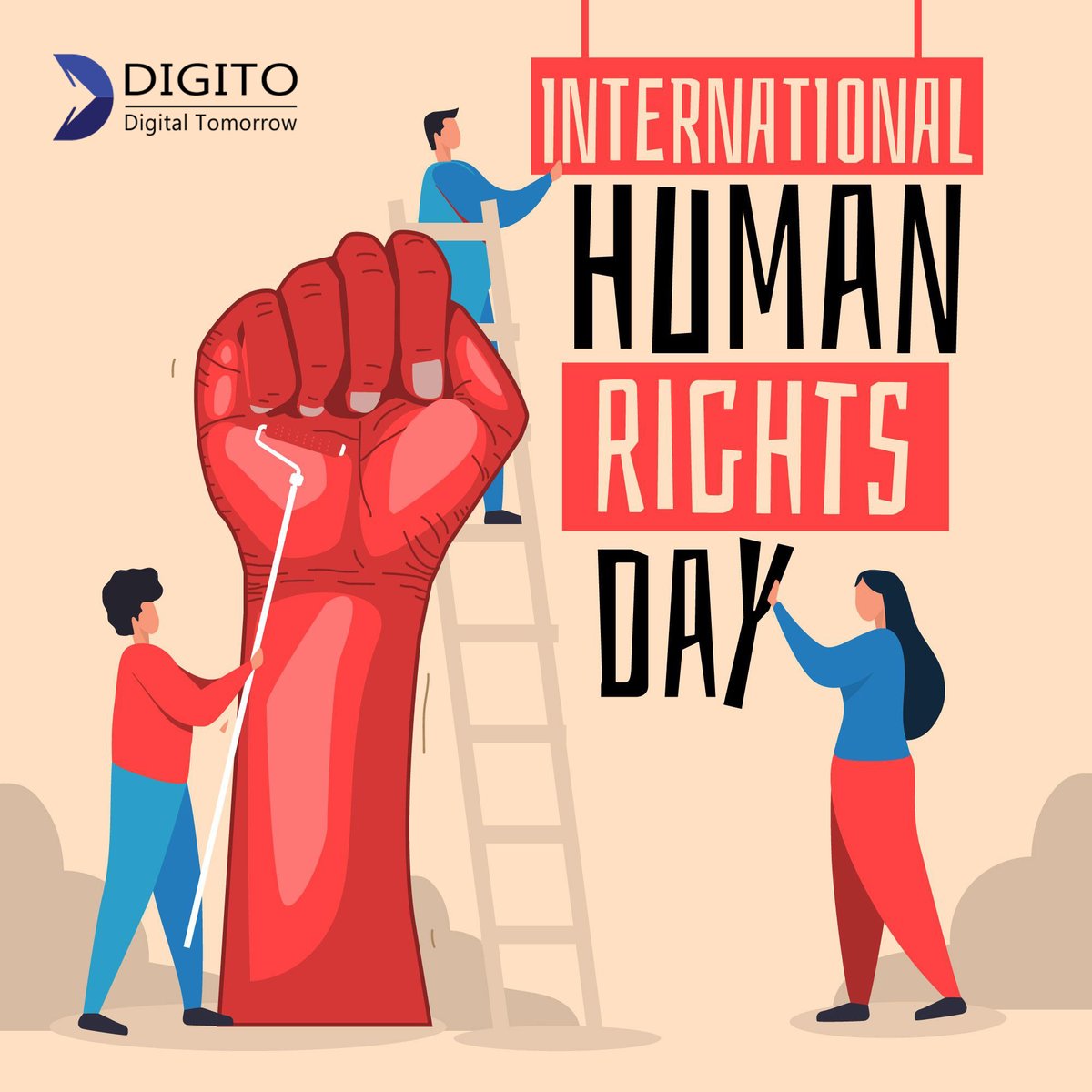 digitopvtltd's tweet photo. Human beings are born free and have the power to express themselves willingly. We wish you a happy Human Rights Day from Digito

#HumanRightsDay #HumanRightsDay2020  #digito #digitaltomorrow https://t.co/Ko06k7JmJz