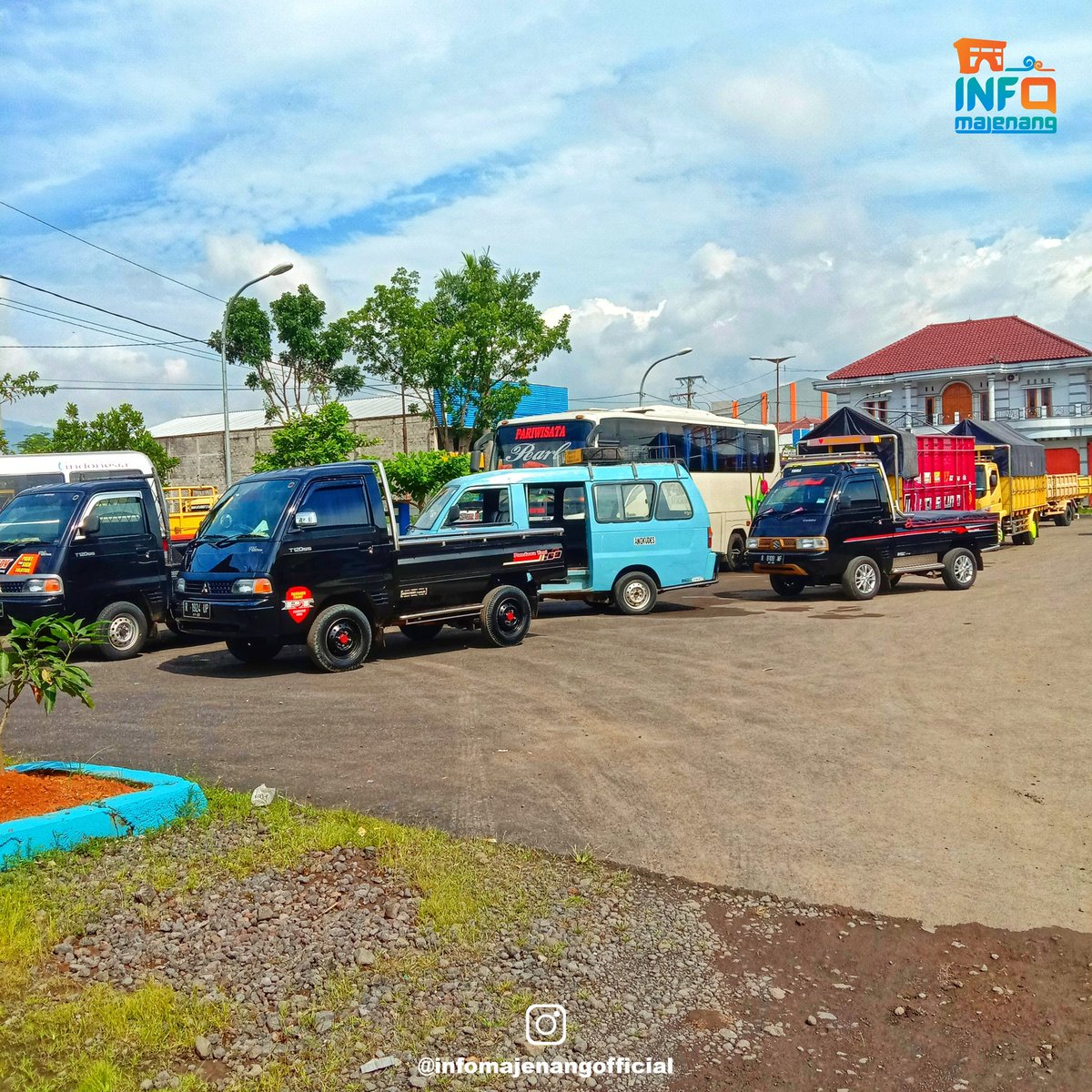 Mulai Hari ini (10/12) UPT Dishub Majenang sudah mulai beroperasi kembali,silahkan yang kemaren bertanya soal Uji KIR monggo bisa datang langsung untuk Uji Berkala kendaraan anda ke UPT Dishub Majenang berlokasi di Terminal Pasar Induk Majenang.

#InfoMajenang #Majenang #dishub