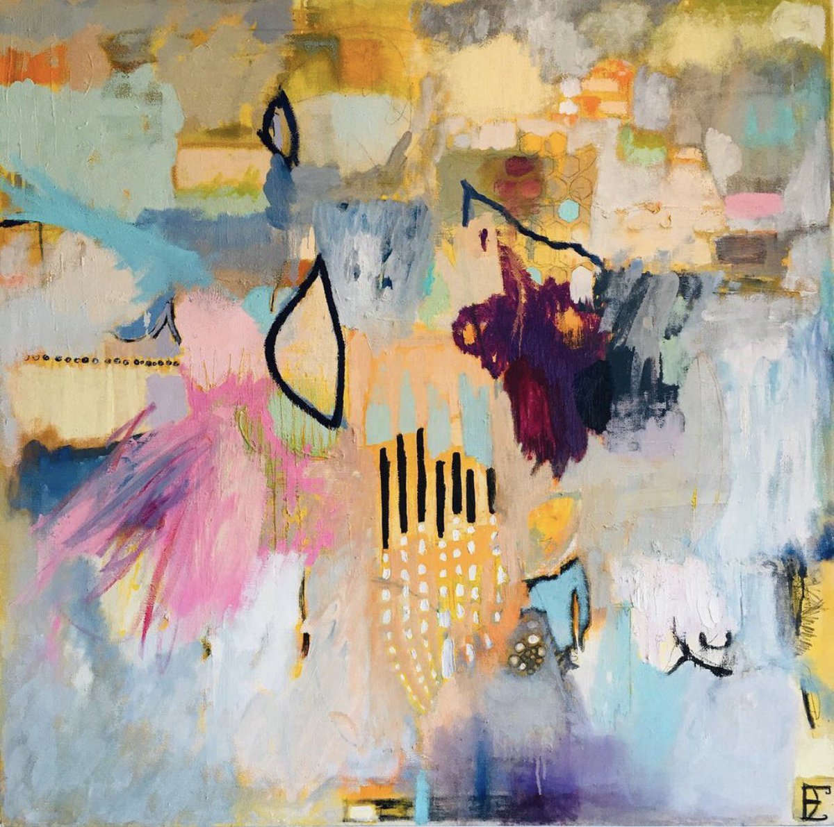 erindolanart's tweet photo. “Blooming” #art #Abstract #abstractartist #abstraction #color #interiordesign #designer #artist #painter #oilpainting #oilpainter #NYC #holidaysale https://t.co/fwAAuXEkAb