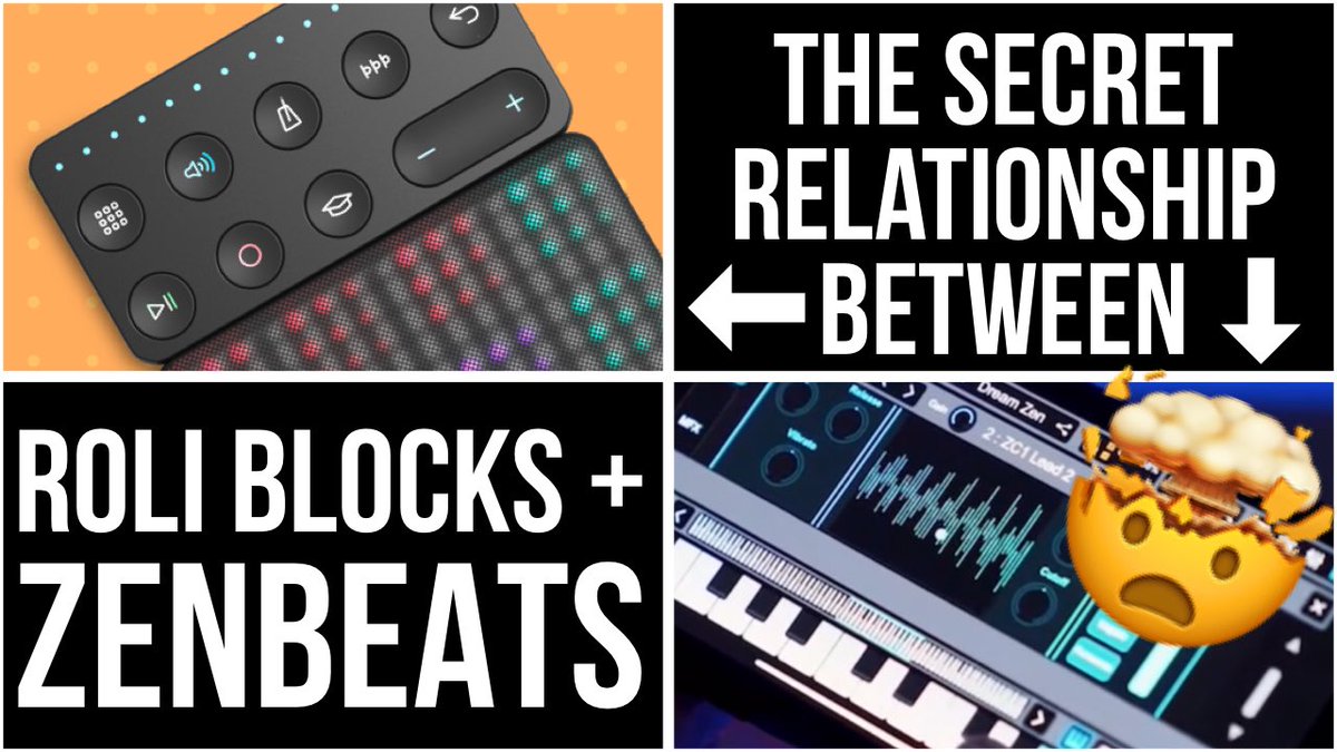 iPadBeatMaking's tweet photo. Join us for a Live Premier at 12PM EST/ 9AM PST Link: https://t.co/LzFp1ZggEr
Lets chat!! Thereโs So much undocumented ability with @WeAreROLI Blocks and @RolandZenbeats so letโs explore it! #iosmusicproduction #roli #lightpad #ipadbeatmaking #zenbeats #roland #iphonebeatmaking https://t.co/XBo6iuxy8g