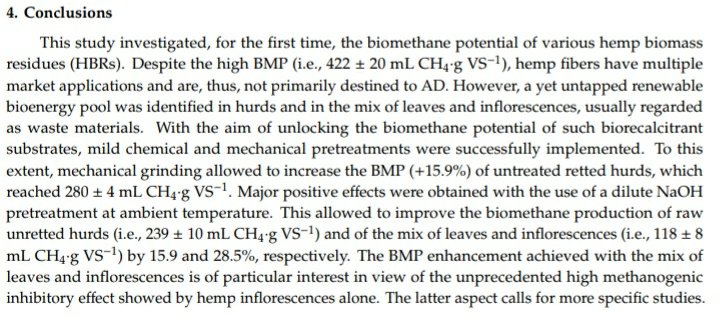 #hemp #biomethane