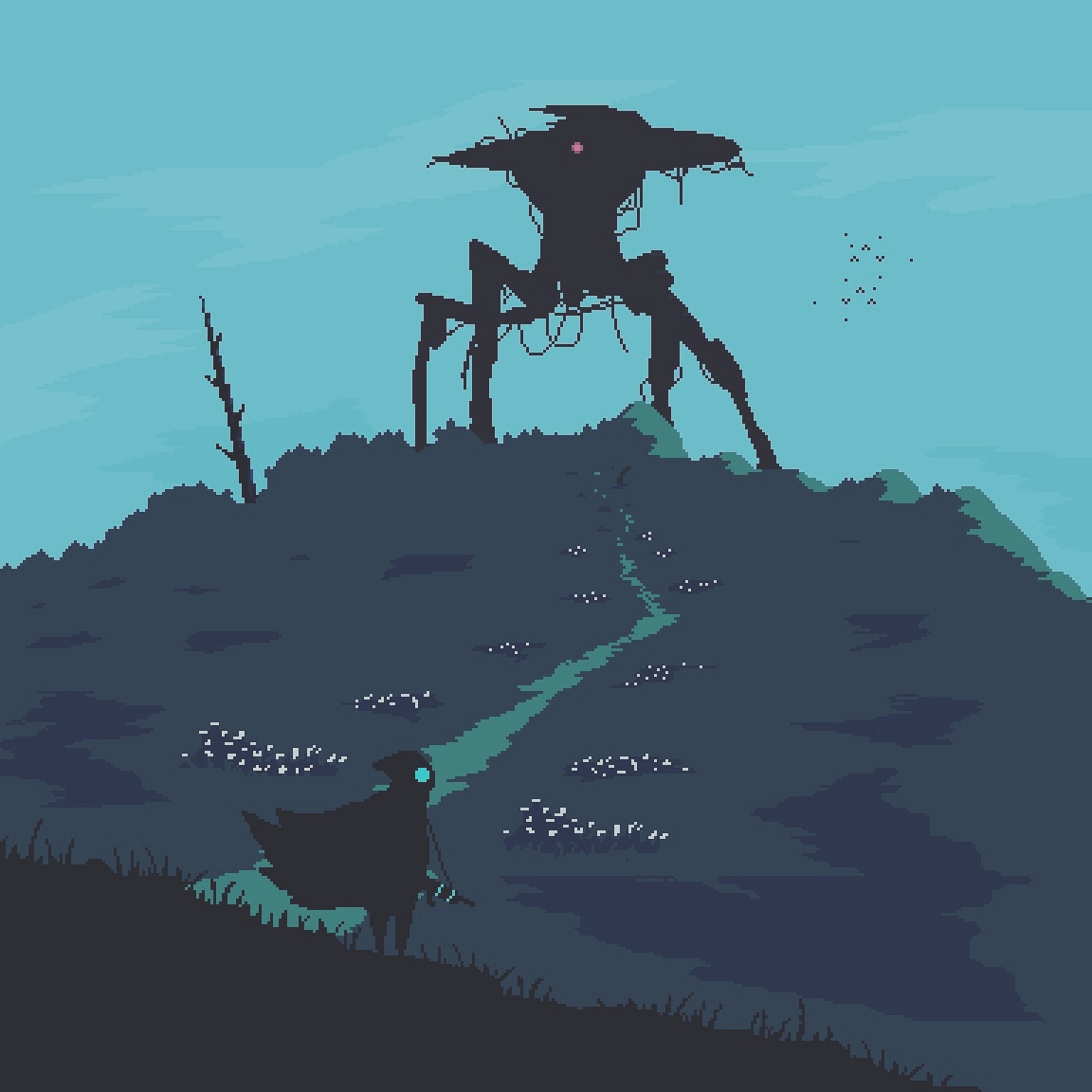penusbmic's tweet photo. sci-fi ❤️ #pixelart #aseprite https://t.co/zvXazSHyA8