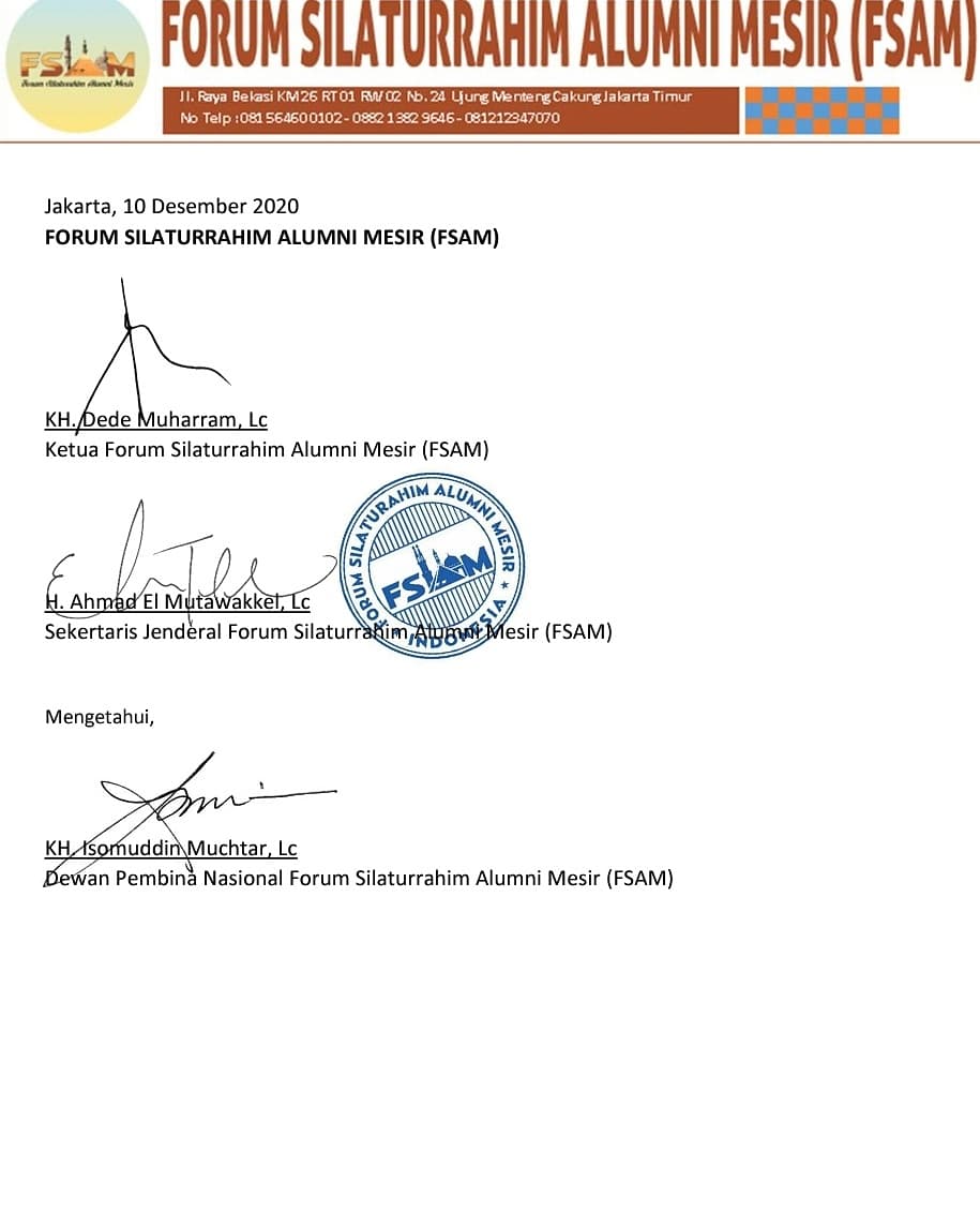 instagram.com/p/CImgmCwsPVm/…
(English version)
PERNYATAAN SIKAP FORUM SILATURRAHIM ALUMNI MESIR