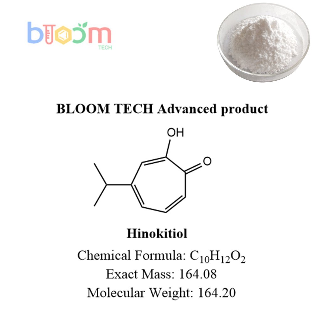 BLOOMTECH2's tweet image. 1.Hinokitiol CAS 499-44-5,For Japan market.
(1)GC&amp;gt;99.5%;(2)Single Impurity&amp;lt;0.2%;(3)Pure white powder.
2.The best quality,Nice price,stable production,complete ISO system and after-sale service.
3.Similar product:
Xylan CAS 9014-63-5.
E-mail:Sales@bloomtechz.com