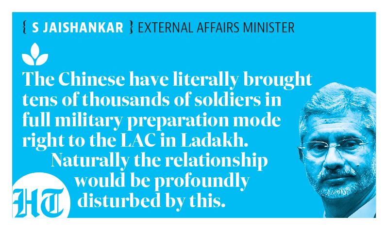 htTweets's tweet photo. “We are today probably at the most difficult phase of our relationship with China, certainly in the last 30 to 40 years...or even more”, said @DrSJaishankar. 

Read here: https://t.co/DLI0ydJrEH

#AllNewHT https://t.co/V0lelr2I4B