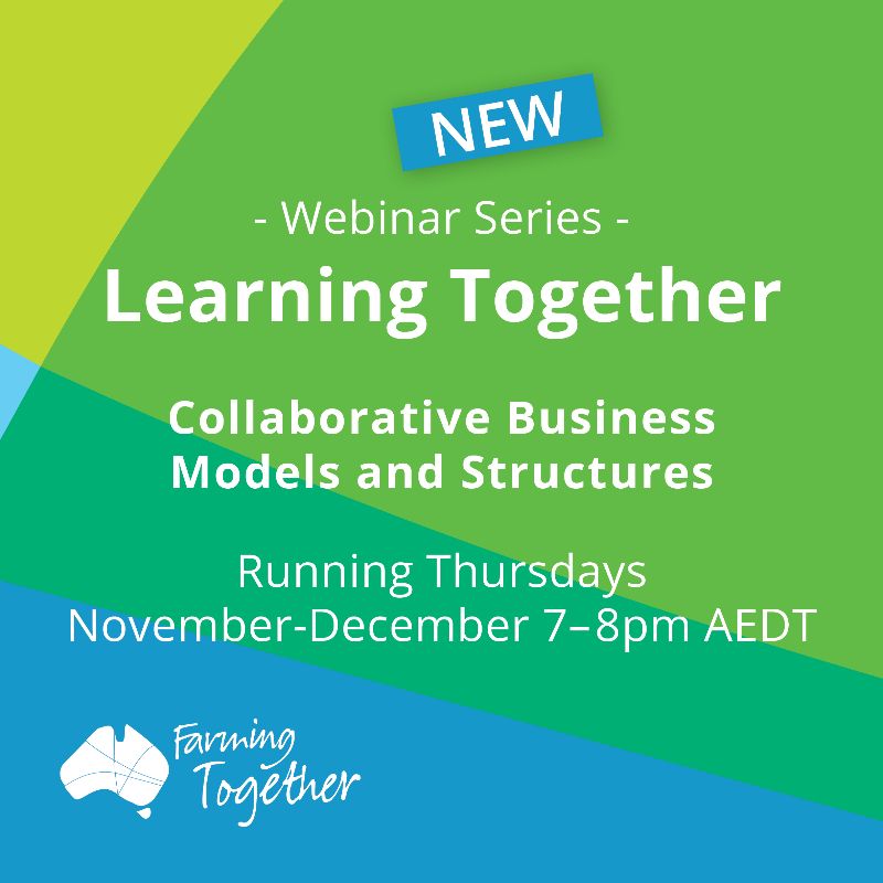 TONIGHT: Register for the Farming Together webinar - mailchi.mp/farmingtogethe…