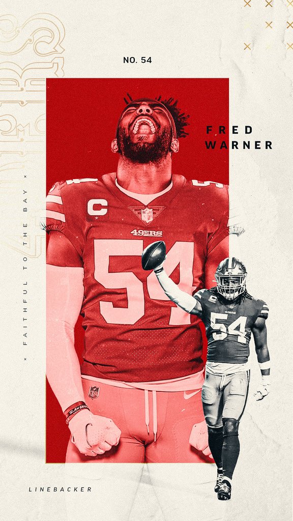 San Francisco 49ers on X: @THE2ERA Best in the world 💪 @fred_warner   / X