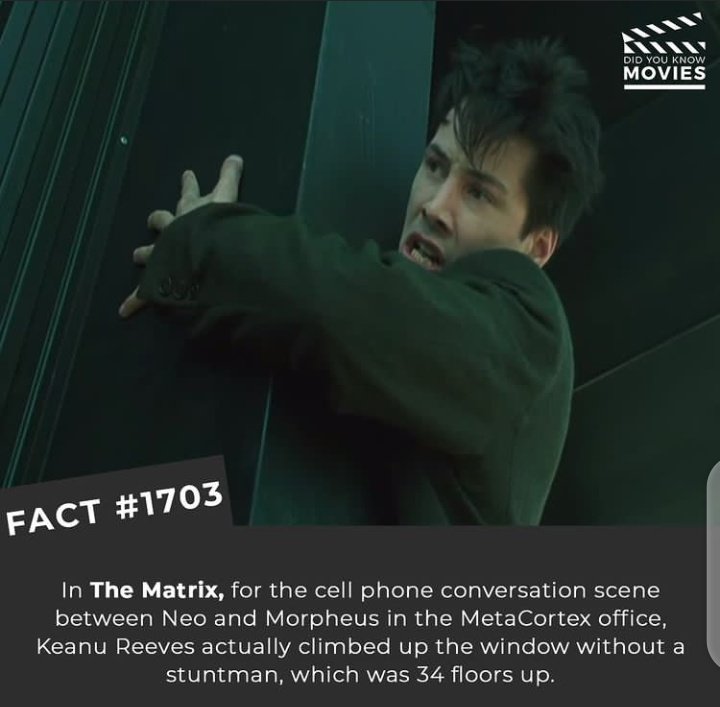 A THREAD OF SOME MOVIE FACTS YOU DIDN'T KNOW ABOUT.RT FOR OTHERS TO SEE