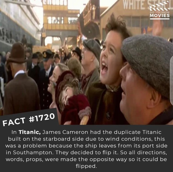 A THREAD OF SOME MOVIE FACTS YOU DIDN'T KNOW ABOUT.RT FOR OTHERS TO SEE