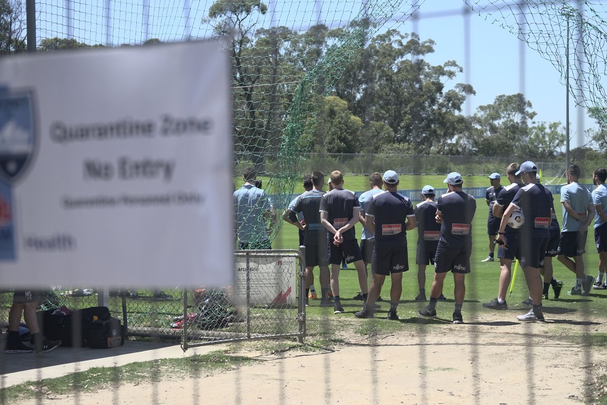 A big thanks to our proud partner <a href="/KennardsHire/">Kennards Hire</a> for providing the fencing to secure our pitch and allow us to train in quarantine 🙏

#SydneyIsSkyBlue #Premi4rs #Champion5