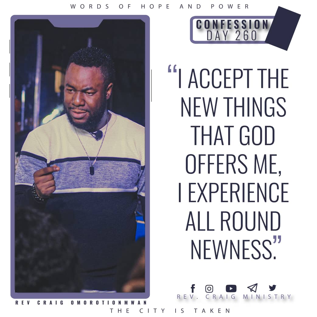 RevCraigMin's tweet photo. *Words of Hope and Power to Enforce Your Victory*
Get this declaration on our Telegram Channel or visit
YouTube: https://t.co/1Puy8Q6q5F

#Newmess
#TheCityisTaken
#RevCraig https://t.co/x17eowapLp