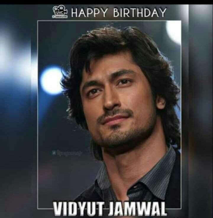 Happy Birthday To You Vidyut Jamwal Sir. 