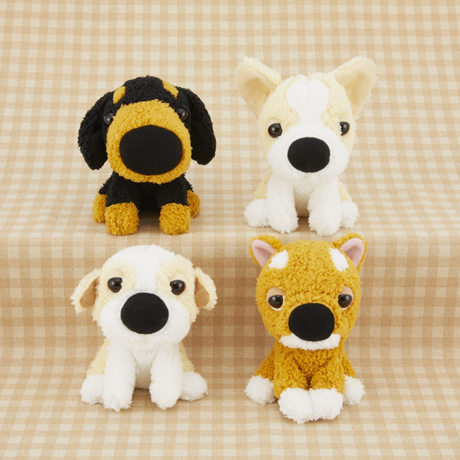 The Dog And Friends The Dog ふわふわぬいぐるみ Part2 登場 ふわふわな毛並みとおすわりポーズがキュートなぬいぐるみが システムサービス株式会社 Fansclub Ss よりプライズ景品で新登場 ダックスフンド チワワ シーズー シバ の全4種類