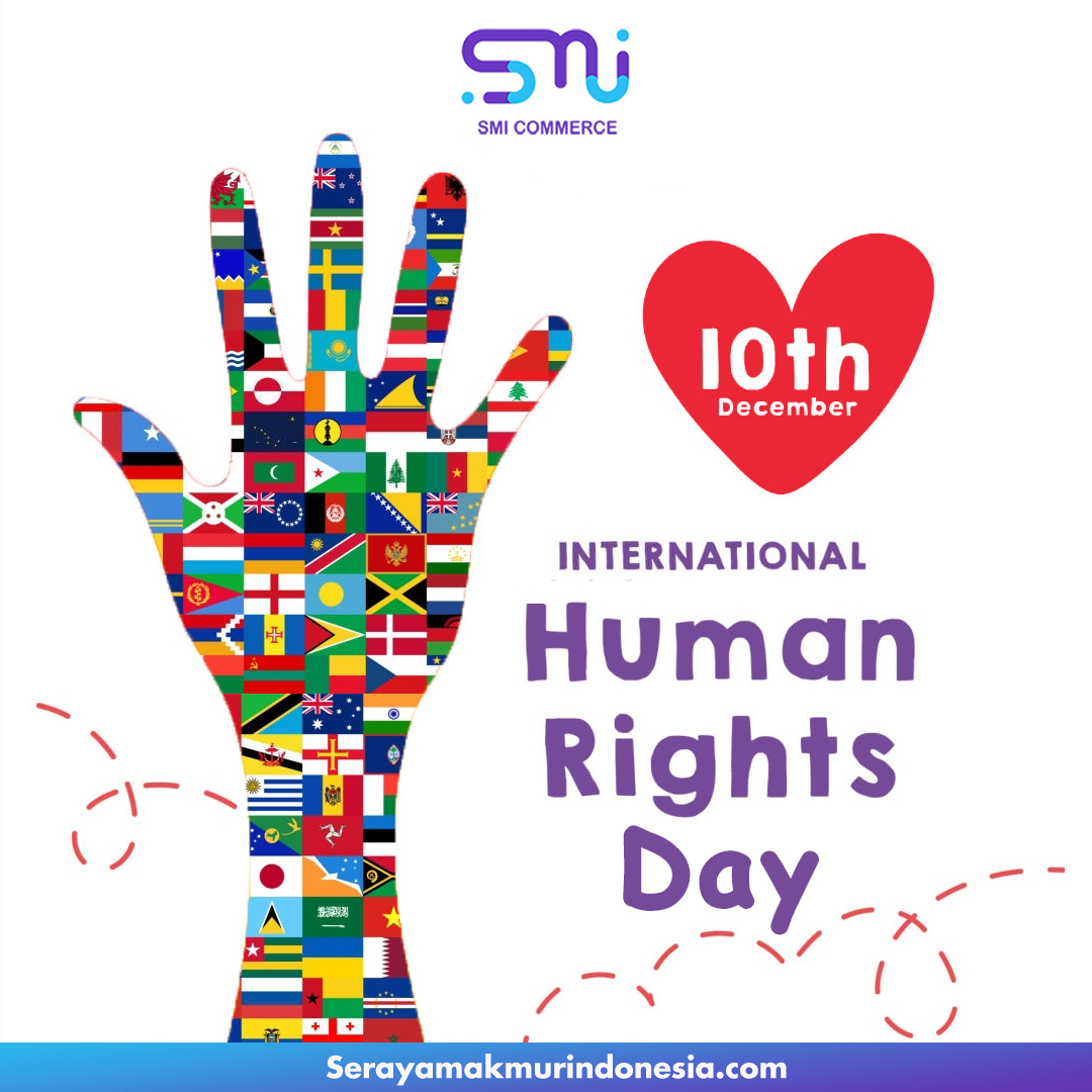 Serayamakmurcom's tweet photo. “To deny people their human rights is to challenge their very humanity.”- Nelson Mandela.
Menentang hak asasi orang lain berarti menentang hak dan rasa kemanusiaan mereka sendiri.
Selamat Hari Hak Asasi Manusia Internasional, 10 Desember 2020.
#SMIcommerce
#HariHAM2020 https://t.co/GceupSrjA3