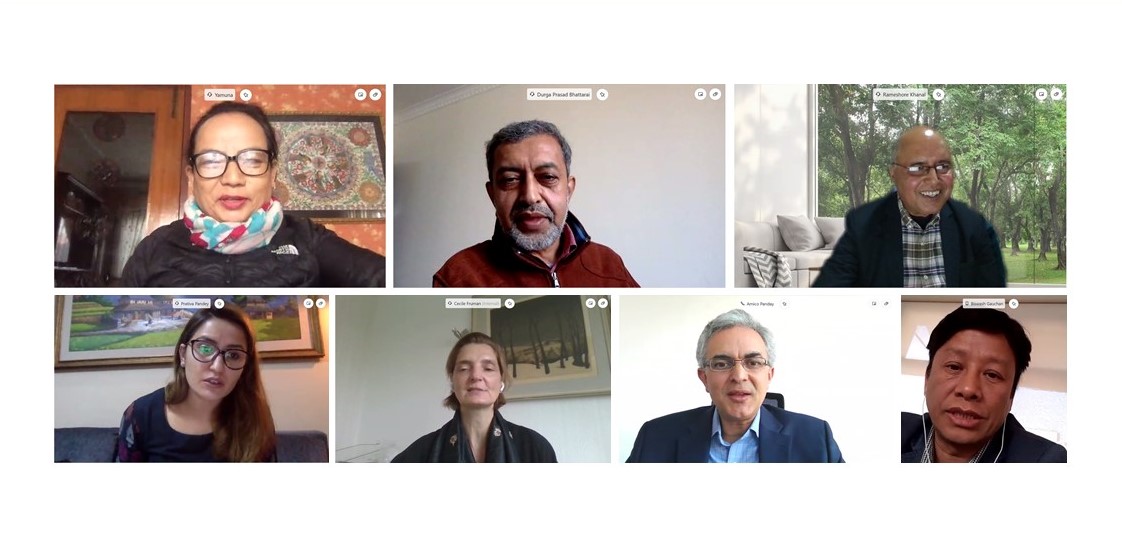 cfruman's tweet photo. IIDS analysts gave me a warm welcome + identified promising areas for #OneSouthAsia work. Power trading, climate change/pollution, and research collaboration top the list. @DurgaPrabhat @rameshore @pprativa @akhileshU @arnicopanday @biswash_gauchan @ArbindKrMishra
@SwarnimWagle https://t.co/WD4RMqqrwA