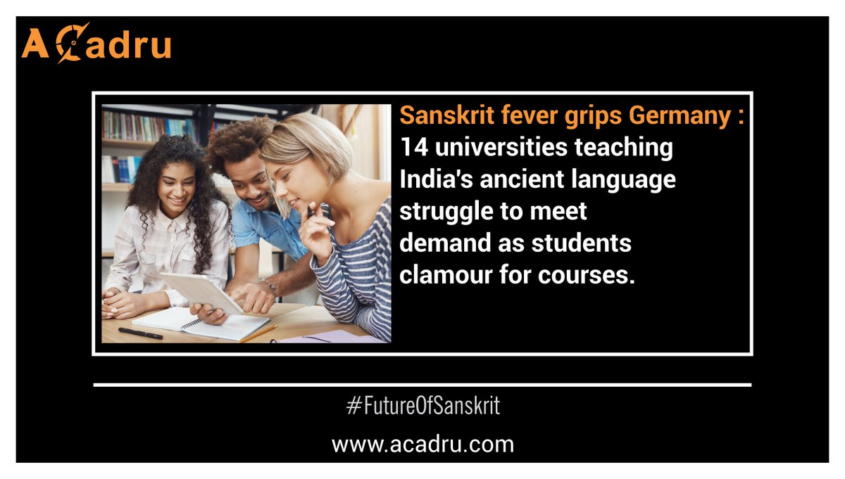 a_cadru's tweet photo. Read the article to learn how #Sanskrit is enticing #psychoanalysts (medical students), contemporary #indologists, #archaeologists, #linguistics, #astrologers and #historians in rediscovering India's rich past-
https://t.co/J88EBMmWNc
.
.
#futureofsanskrit #sanskritdin #Trending https://t.co/Hmk8K7K0yA