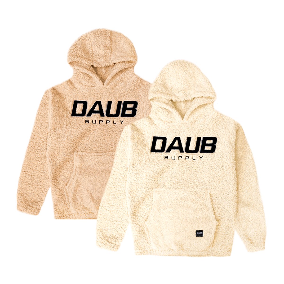 daubsupplymx's tweet photo. NEW FAUX SHEARLING HOODIES DARK BEIGE &amp; CREAM AVAILABLE ON PRE-SALE. https://t.co/dJjCduGCmR