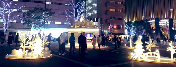 あんスタ クリスマスボイスの背景にあった建物 池袋の公演に実在 そこへ行くとクリスマスカードが配布されていた あんスタすごい まとめダネ