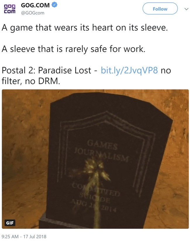 Or the time CDPR called  #GamerGate an "abusive movement". 3/?