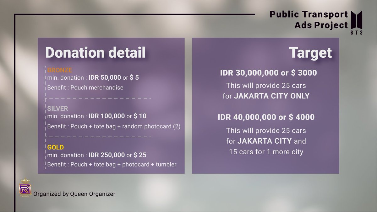 qr_tour's tweet photo. ARMY, ARE YOU READY?
Support your Idol to get Public Transport Ads in Indonesia.
DONATION PERIOD : DEC 10th, 2020 - JAN 10th, 2021
ADS PERIOD : JAN 10th, 2021 - FEB 10th, 2021
Info:
https://t.co/v5IR9OCaqg
#BTS #Army #Indomy #ArmyIndonesia #BTSIndonesia #BTSARMY https://t.co/U8S3dmVTNk
