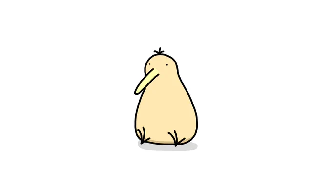 イメチェンを試みるキーウィ 