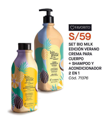 gato_locuaz's tweet photo. Nuevo Bio Milk Edición Verano: aroma piña coco.🥥🍍
Hidratación, nutrición, aroma y mucho más. Aprovecha esta promoción.🤩
#emprendimientodigital #yanbaldigital #yanbaldelivery #verano2021 #cuidadodelapiel #cuidadodelcabello https://t.co/HoKTkxaLBf