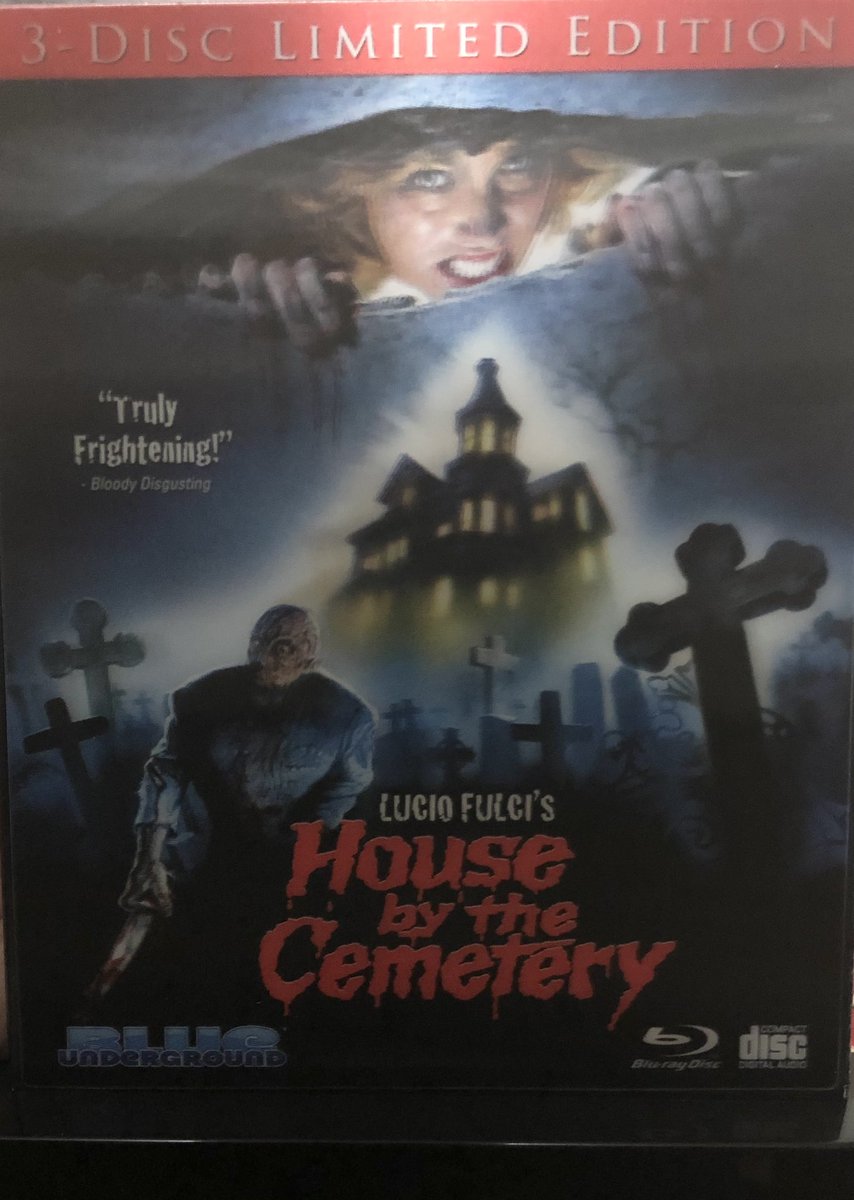 DECEMBER 9: Playing on 42nd Street at the Lyric Theater on the weekend of April 10, 1984, tonight’s  #Deucember feature is the final entry in Fulci’s “Gates of Hell” Trilogy, THE HOUSE BY THE CEMETERY (dir. Lucio Fulci, 1981)  @GCDB  @blunderground