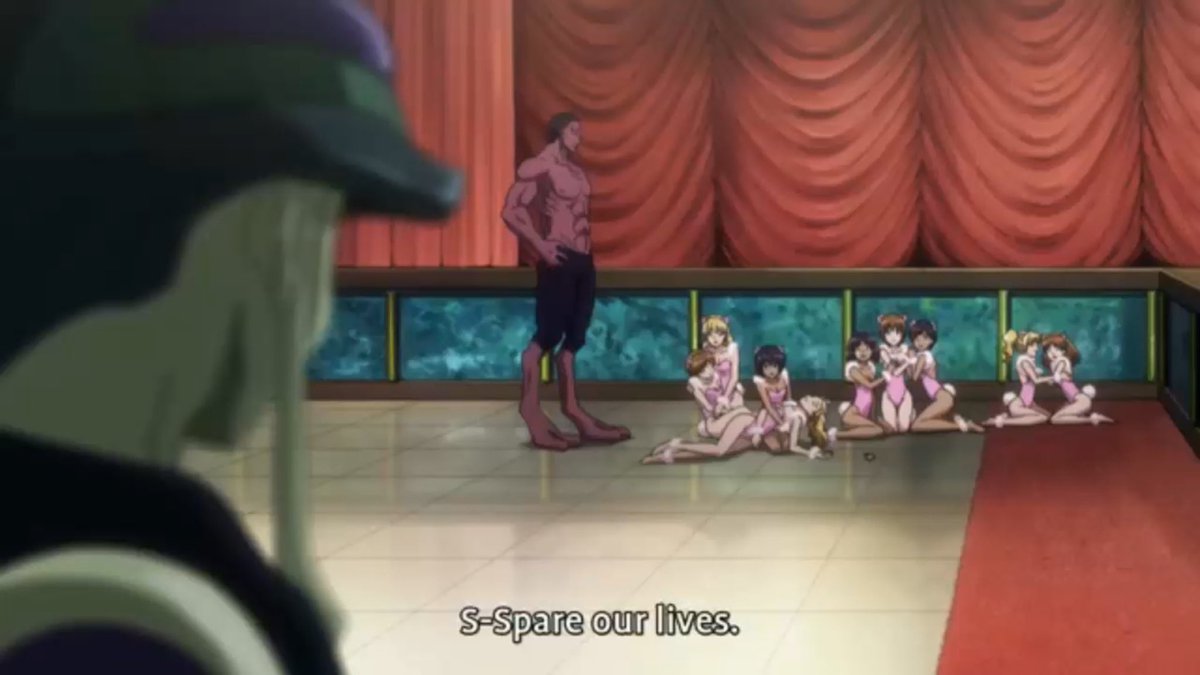 Getting to the main topic, let me set this straight: the Sultan Schariar is represented by Meruem, and this symbolism of the worthless women is in the lack of power he sees on people.