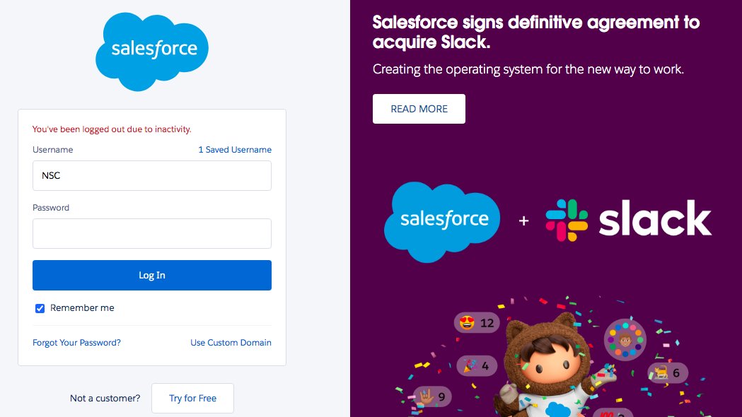 nickcandito's tweet photo. Login screen EV: $3.7B
Clearly justifies premium paid
#Slackforce https://t.co/61hhcmwnv3