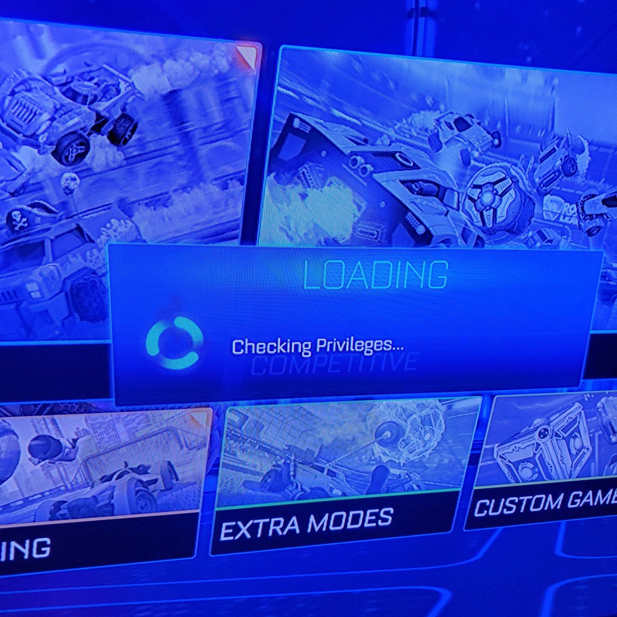 splotchy_robot's tweet photo. Rocket League woke af. https://t.co/GqRv0KUdcz