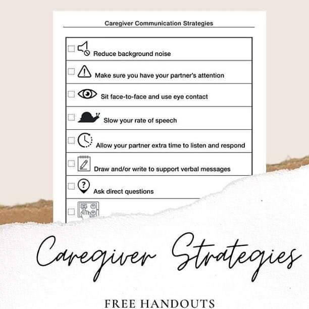 Here is some magic for care takers of persons with communication difficulties 🤗💙 #SLP #speechtherapy