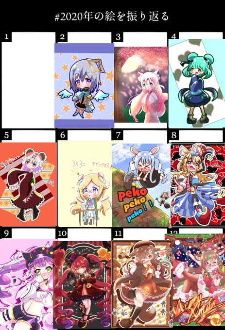 色々あったけど楽しかった
#2020年の絵を振り返る 