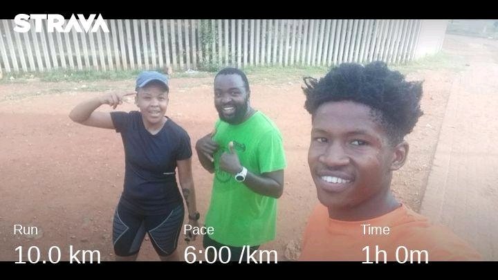 Kgalalelo295's tweet image. @Julani_88 thanks for this beautiful morning run
#ConsistentRunner 
#Loverunning 
#FetchYourBody2020 
#RunningWithTumiSole 
#295Runcrew 
#WeRunPotch 
Thanks to Brain as well🤜🤛