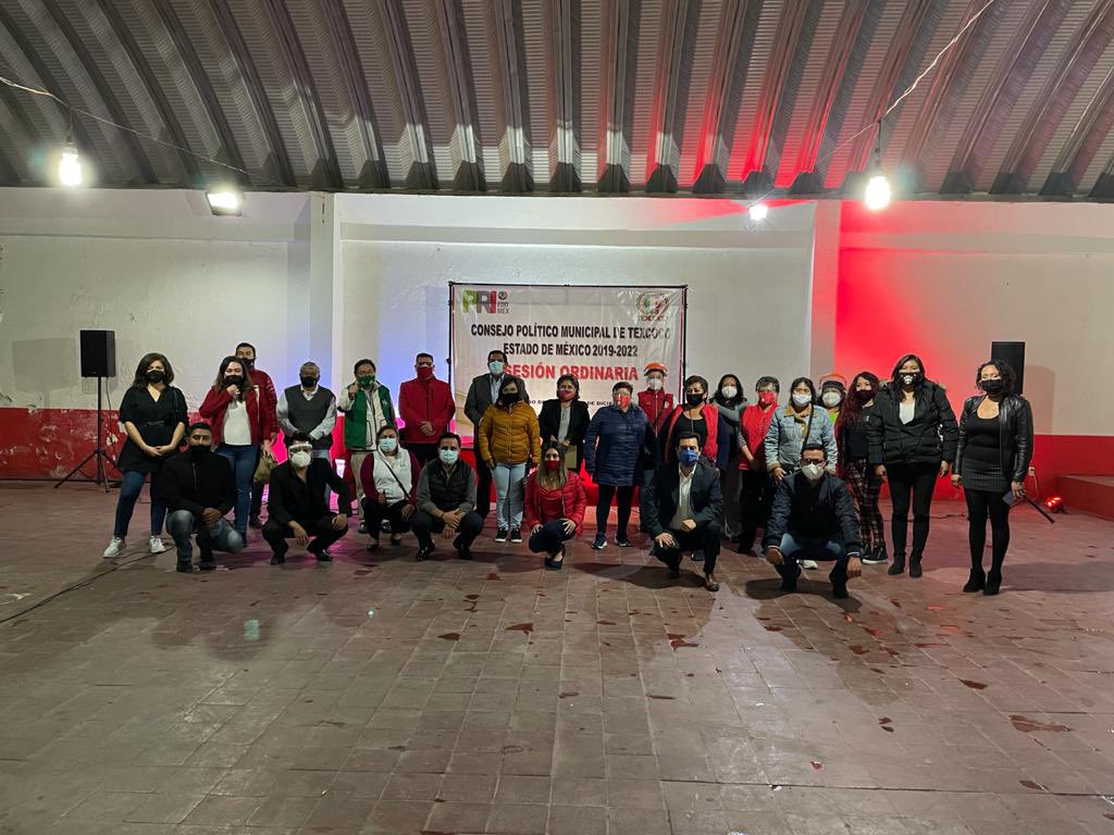 MTtexcoco's tweet photo. Atendiendo al llamado de nuestro Instituto Político, nuestra dirigente @ChoperenaCruz y el equipo del MT asistieron a la sesión ordinaria presencial y virtual del Consejo Político Municipal de Texcoco. 
¡MT y JT Texcoco presentes! https://t.co/jFnMiIDCLW