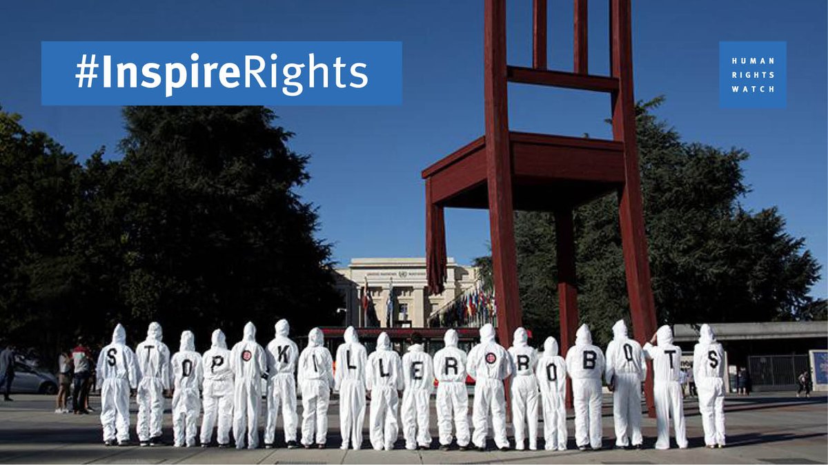 Hear, hear to the children in Belgium who reviewed Peace Prize nominees and voted this year to Stop Killer Robots.  #HumanRightsDay    https://www.hrw.org/news/2020/06/09/children-vote-stop-killer-robots  #InspireRights