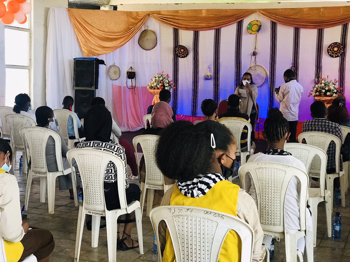 ywca_ethiopia's tweet photo. #16DaysOfActivismAgainstGbv grand event by @ywca_ethiopia in partnership with @ActionaidE @ActionAidEth  #OrangeTheWorld #youngwomenlead #girlpower @M3t1_g @lidya_almaw @ayele_ehete @worldywca @newa_ethiopia @CoffeeTalem @melattekle https://t.co/q3miOJ1fnT