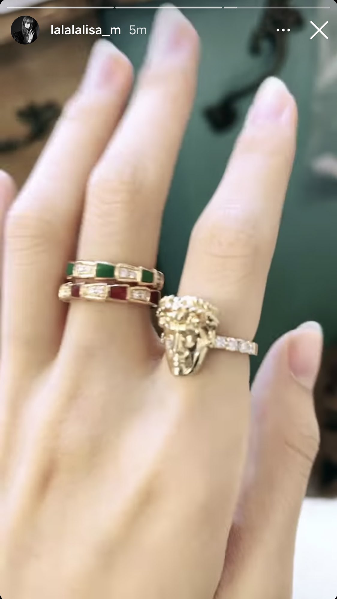 Lisa 2024 bvlgari ring
