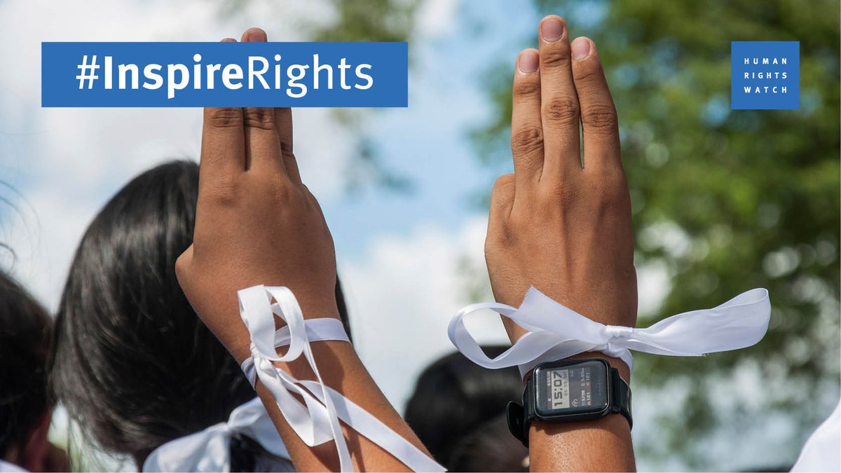 What better exemplifies  #HumanRightsDay   than thousands of students and young people in Thailand leading unprecedented rallies for democracy and a better future across the country.  #InspireRights
