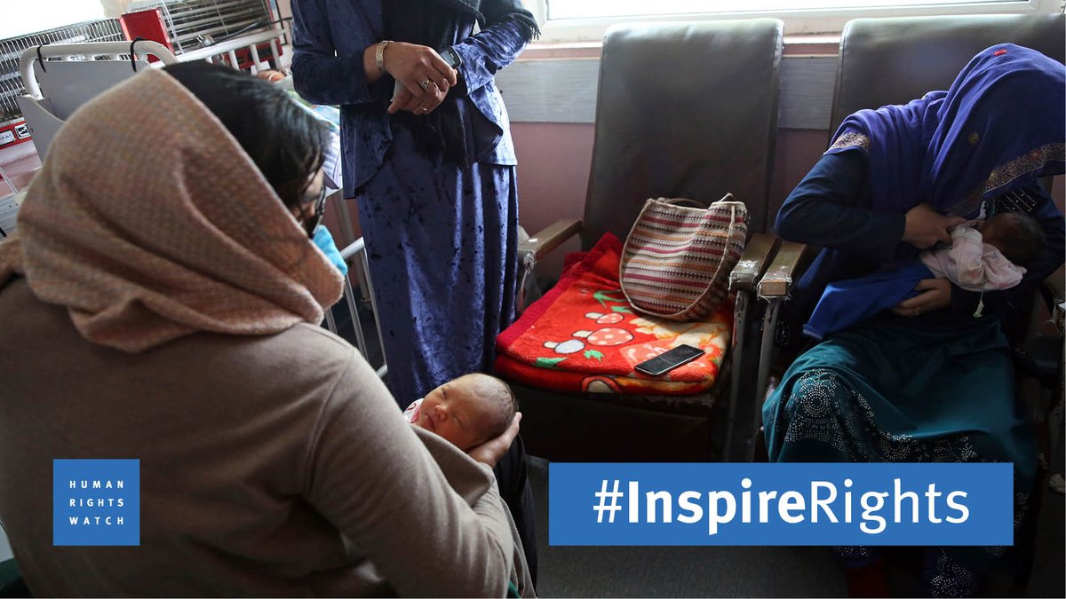 Happy  #HumanRightsDay   to mothers in Afghanistan who, for the first time, will see their names on the birth certificates of their children.  https://www.hrw.org/news/2020/09/18/afghan-women-win-fight-their-own-identity  #InspireRights