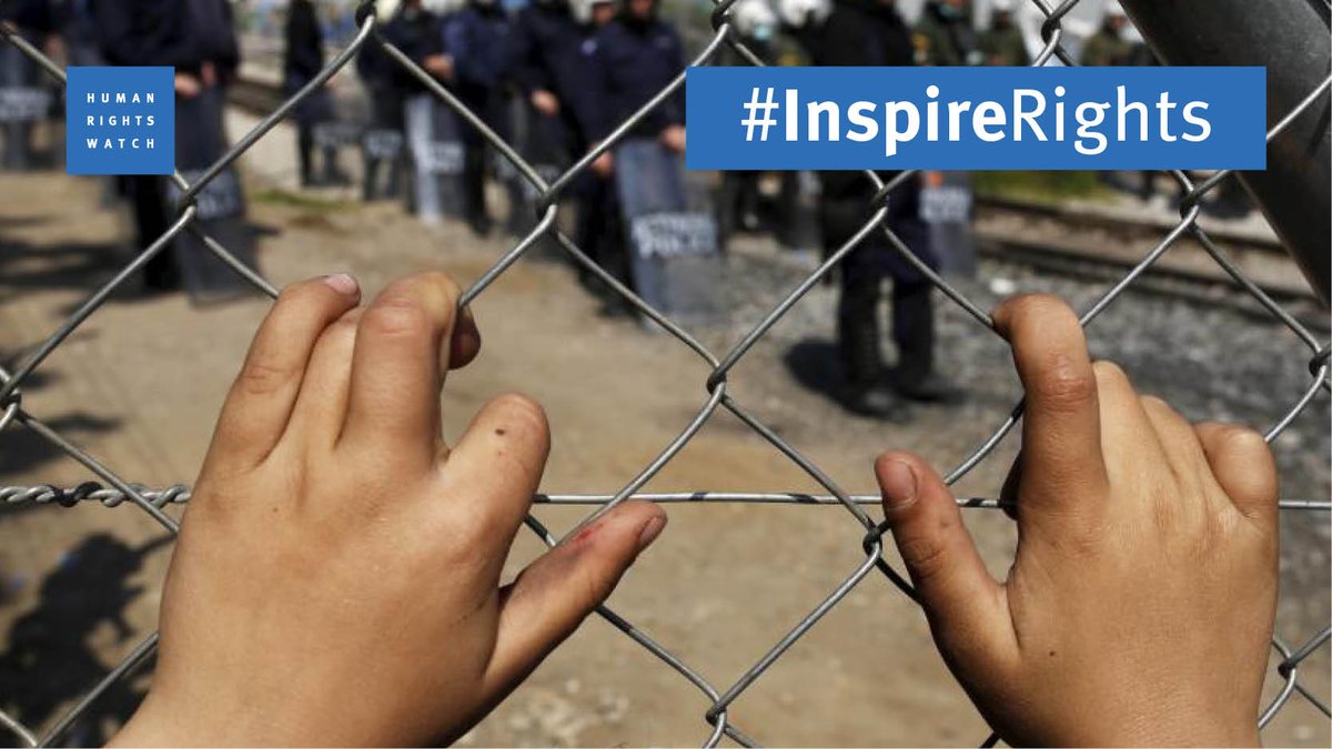 On  #HumanRightsDay   2020, let’s celebrate a tremendous victory for children’s rights as Greece is ending the practice of detaining unaccompanied migrant kids in jail cells. https://www.hrw.org/news/2020/11/19/greece-commits-end-protective-child-detention  #InspireRights