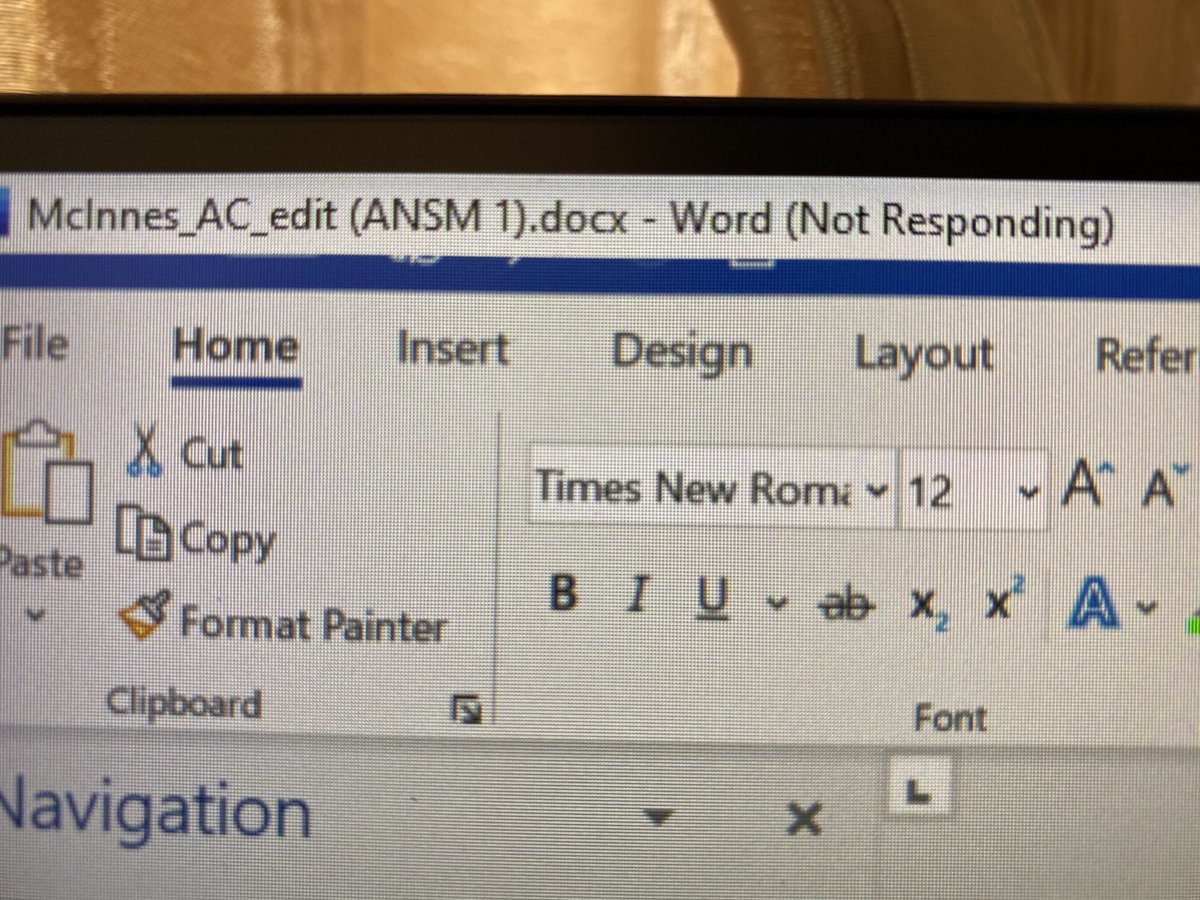 Sculpturemoney's tweet image. When your word document is in ‘Not Responding’ mode for sometime, you wonder if cloud-based apps is the answer? #ITfrustrations