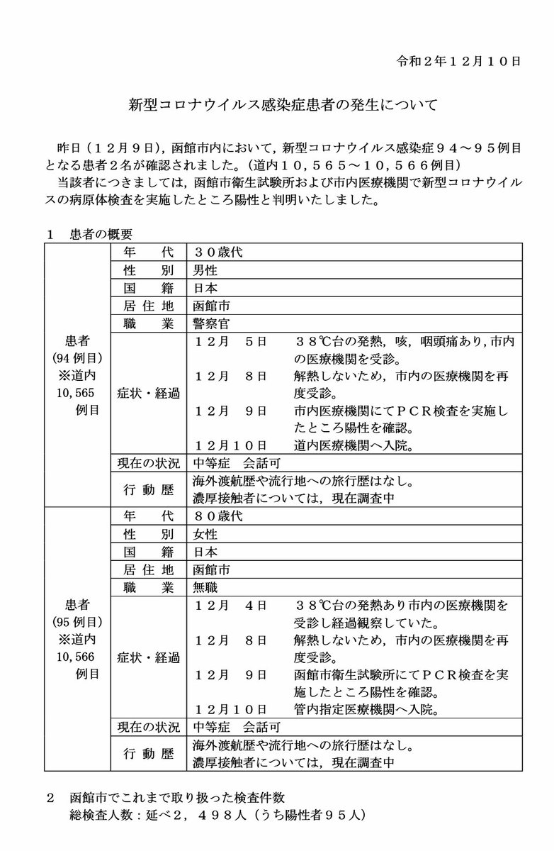 情報 函館 市 災害